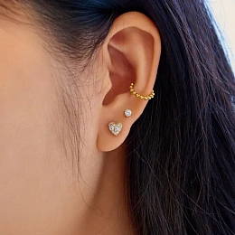 Ania Haie 14K Gold Plated Earring/ E074-01G