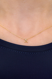 Blush 14K ոսկյա Վզնոց/ 3155YGO_A