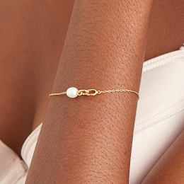 Ania Haie 14K Gold Plated Silver Bracelet/ B043-01G