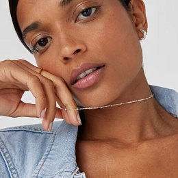 TOUS Silver Necklace/ 211902540