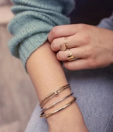 Zag Bijoux Surgical Stainless Steel Bracelet / SBJ13510-01UNI