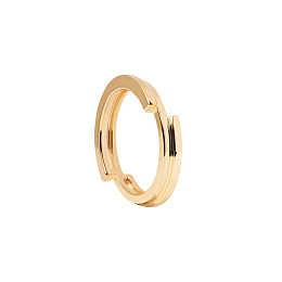 PDPAOLA 18K Gold Plated Silver Ring/ AN01-898-12