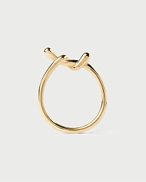 PDPAOLA 18K Gold Plated Silver Ring/ AN01-D23-14