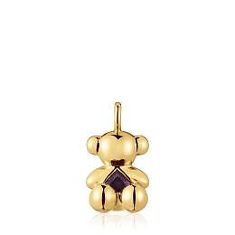 TOUS 18K Gold plated Silver Pendant/ 311564600
