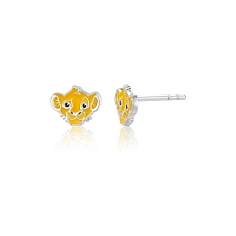 Disney Children's Silver Earring/ ES00115SL