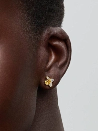 Pandora Timeless 14K Ոսկեպատ Ականջօղ/ 264559C01