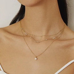 Ania Haie 14K Ոսկեպատ Արծաթյա Վզնոց/ N065-01G
