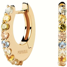 PDPAOLA 18K Gold Plated Silver Earring/ AR01-B90-U