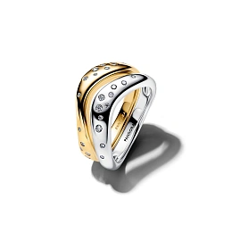 Pandora Essence 14K Ոսկեպատ Արծաթյա Մատանի/ 164674C01-56