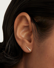 PDPAOLA 18K Gold Plated Silver Single Earring/ PG01-738-U