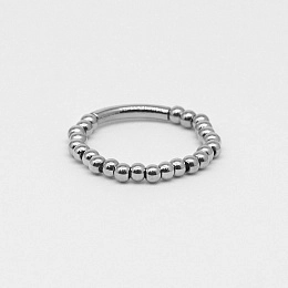 Zag Bijoux Stainless Steel Surgical Ring/ SRR12044-00UNI