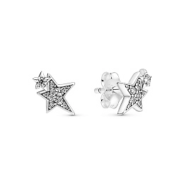 PANDORA Moments Silver Earring/ 290012C01