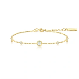 Ania Haie 14K Gold Plated Silver Bracelet/B073-06G