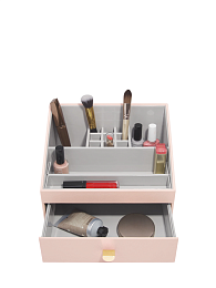 Makeup Organiser Blush Pink