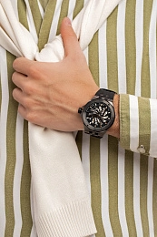 Edox  Men's Automatic Wristwatch/ 85304 357GN NRN1 Switzerland