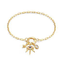 Ania Haie 14K Gold Plated Silver Bracelet/ BST048-04