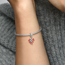 PANDORA Moments Silver Charm/ 792822C01