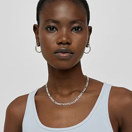 TOUS Silver Necklace/ 011902624