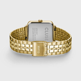 Gift Box La Tétragone Full Gold Steel Watch & Curb