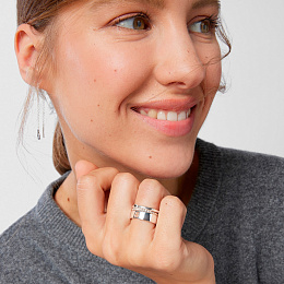 TOUS 925 Sterling Silver Ring/318165501