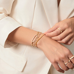 Ania Haie 14K Gold Plated Silver Ring/ R051-01G