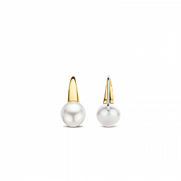 TI SENTO Earrings Gilded LNA