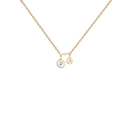PDPAOLA 18K Gold Plated Silver Necklace/ CO01-601-U