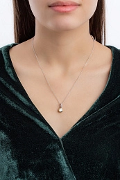 Ti Sento 14K Ոսկեպատ Արծաթյա Վզնոց/ 6739ZY