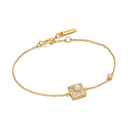 Ania Haie 14K Gold Plated Silver Bracelet/ B054-02G