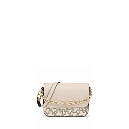 PU.PVC.CO,HANDBAG M. K ICON BLACK-BEIG