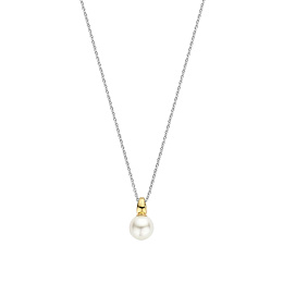 Ti Sento 14K Gold Plated Silver Necklace/ 34037YP-42