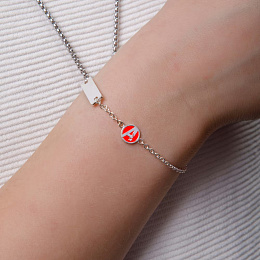 Disney Children's Silver Bracelet/ BS00072RL