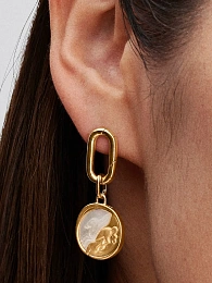 Pandora Talisman 14K Gold Plated Silver Charm/ 764090C01