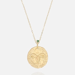 Zag Bijoux 24K Gold Plated Stainless Steel Surgical Necklace/ SNM21348-01BEL