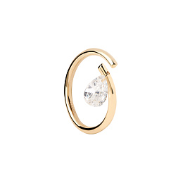 PDPAOLA 18K Gold Plated Silver Ring/ AN01-959-12