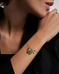 PDPAOLA 18K Gold Plated Silver Charm/ CH01-113-U