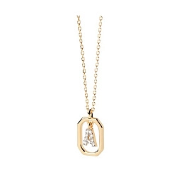 PDPAOLA 14K Gold Plated Silver Necklace/ CO01-512-U