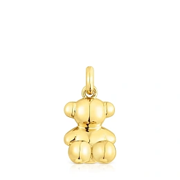 TOUS 18K Gold Plated Silver Pendant/ 1004341500