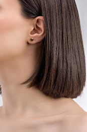 Ti Sento 14K Ոսկեպատ Արծաթյա Ականջօղ/ 7806TB