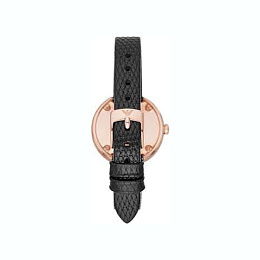 ANALOG WATCH 0 JWL GP LEATHER STRAP