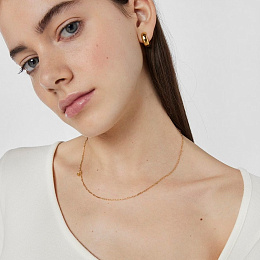 TOUS 18K Gold plated Silver Necklace/ 311562550