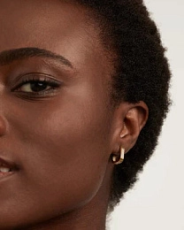 PDPAOLA 18K Gold Plated Silver Earring/ AR01-503-U