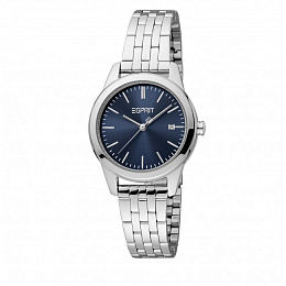 ESPRIT Women Watch, Silver ColorMSO2101159Blue Dial, Stainless Steel33.00