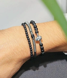 Zag Bijoux Браслет/ HBX9290-00BLK