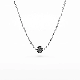 Silver Necklace "Khach"/CD039