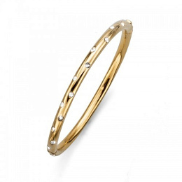 Bangle Next gold crystal