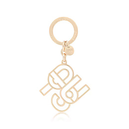 ZN.LAT,KEYCHAIN SILHOUTTE T MANIF GOLD