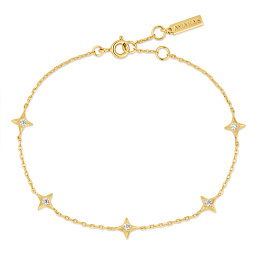 Ania Haie 14K Gold Plated Silver Bracelet/ B061-02G