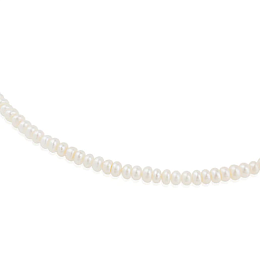 CULTURED PEARL NECKLACE 18KT GOLD BEAR