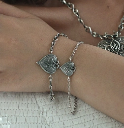 Silver Bracelet "Anverjutyun"/CD078